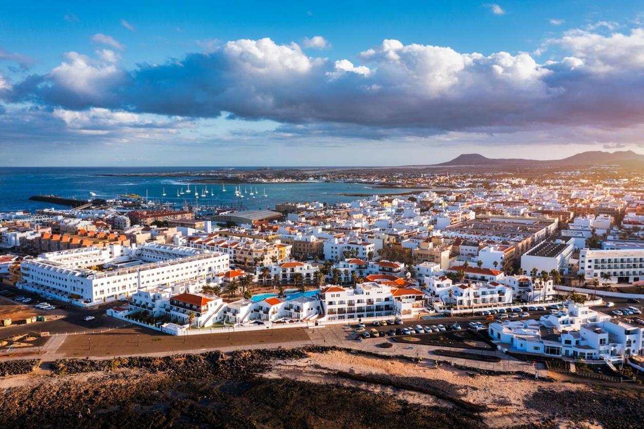 Corralejo Ancla Pool On Roof Top Apartment Exterior photo
